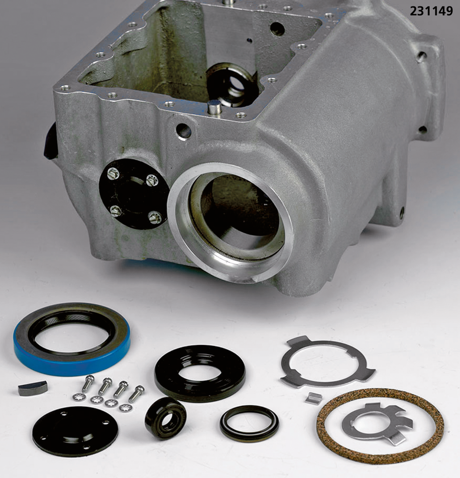 V-Twin Transmission Gasket & Seals for 4 Speed Big Twin 1936-1986