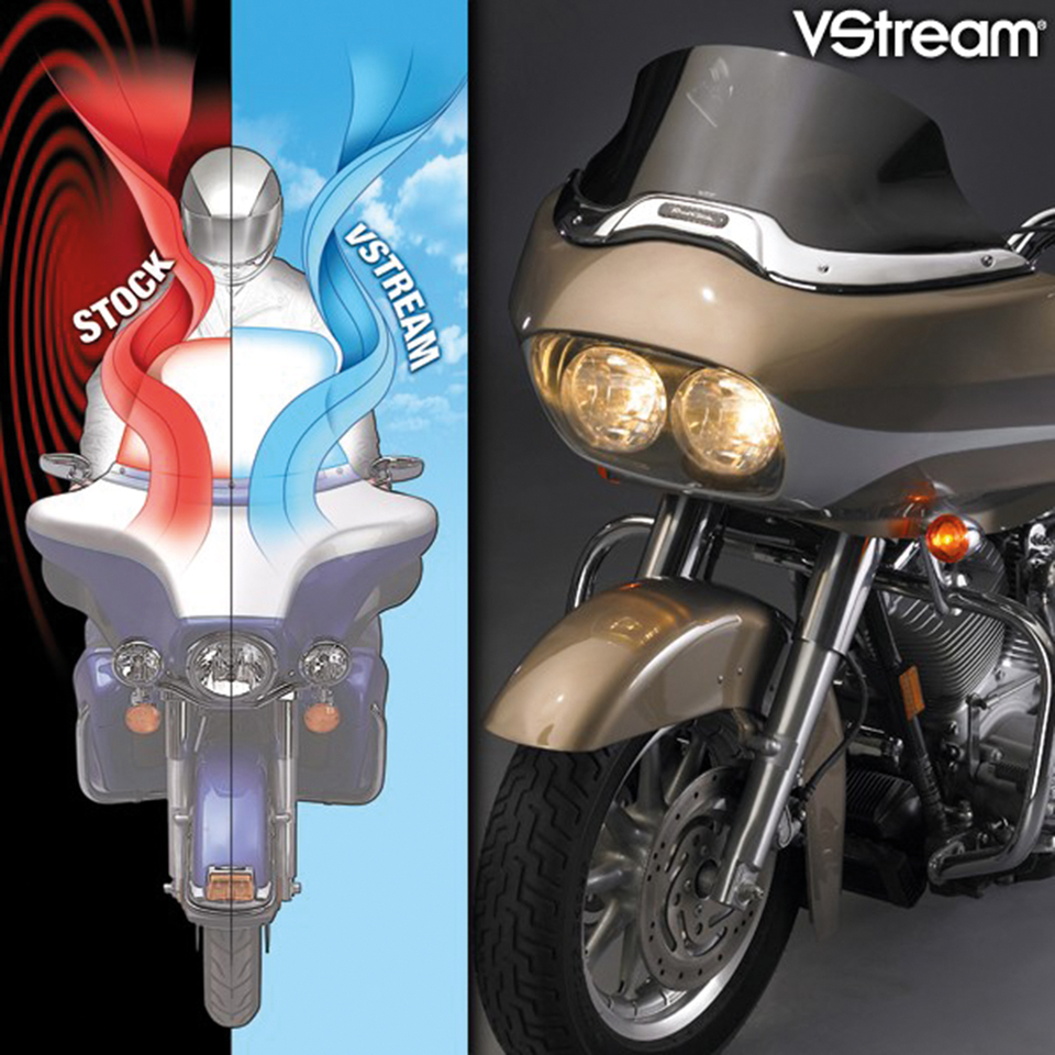 National Cycle Vstream Replacement Windscreens for Touring – Windshield