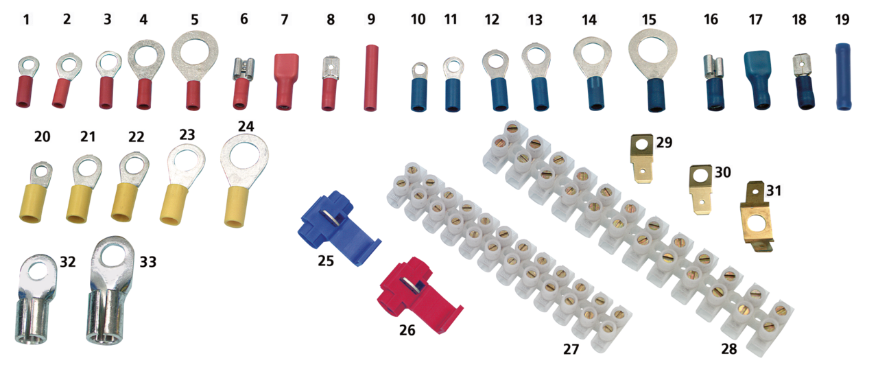 Wurth Electrical Plugs, Eyelets, Connectors – Electric & Light