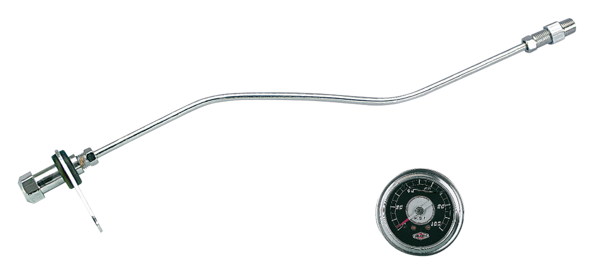 Zodiac Oil Pressure Gauge Kit for Evolution Big Twin Models – Gauges & Dashes