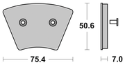 Sbs Front Disc Brake Pads