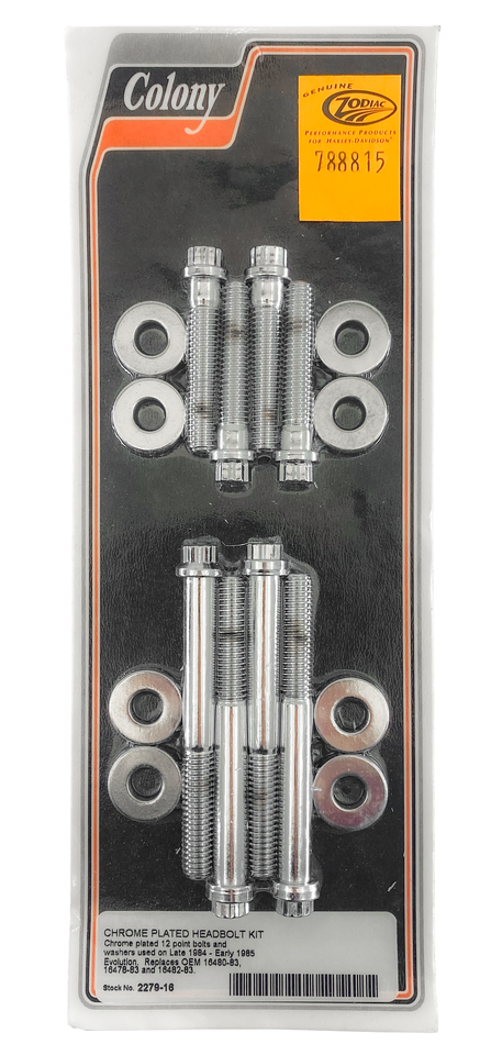 Colony Head Bolt Kits for EVO Big Twin & Twin Cam – Engine