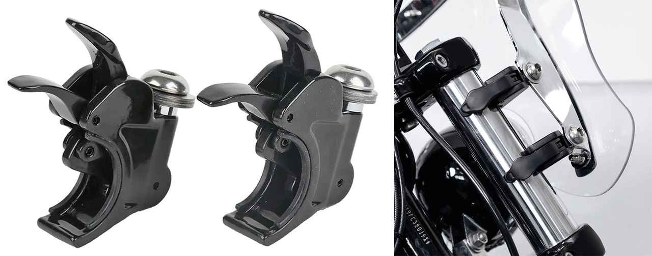 Zodiac Quick Release Handlebar Fairings – Windshield