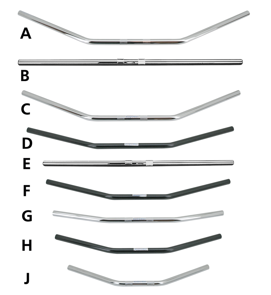 Fehling One Inch Diameter Drag Bars – Handlebar