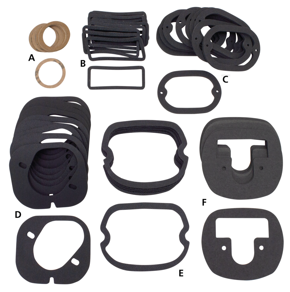 James Gaskets Taillight Gaskets & Seals – Electric & Light