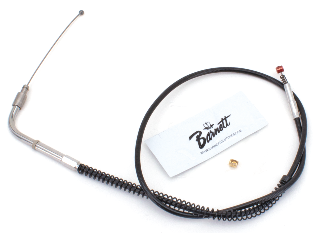 Barnett Clutches & Cables T04 - Throttle & Idle Cable 1996-2015 Softail, 1996-2017 Dyna, 1996-2001 Carburetor Equipped Touring & 2007 to Present Sportster – Control Cables & Hydraulic Lines