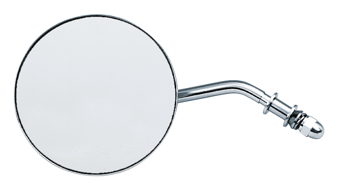 Zodiac Late Style 4" Round Mirror – Handlebar