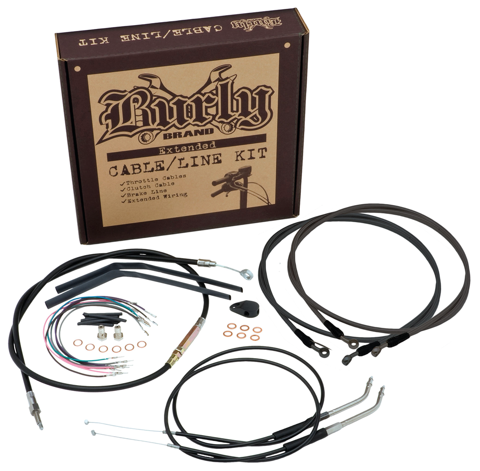 Burly Control Cable, Wire and Line Kits – Control Cables & Hydraulic Lines