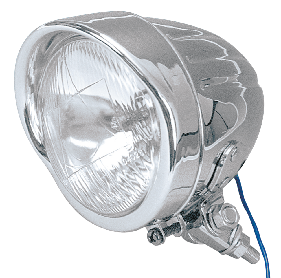 Zodiac Chrome Long Body Bottom Mount 4 1/2" Spotlight – Electric & Light