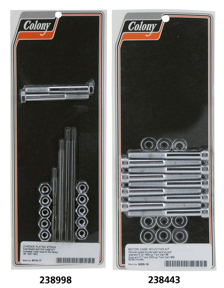 Colony Crankcase Bolt Kits – Hardware