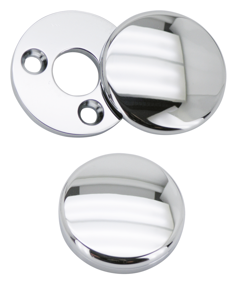 Zodiac Chrome Steering Lock Cover FLHR Road King – Frame & Rear Suspension