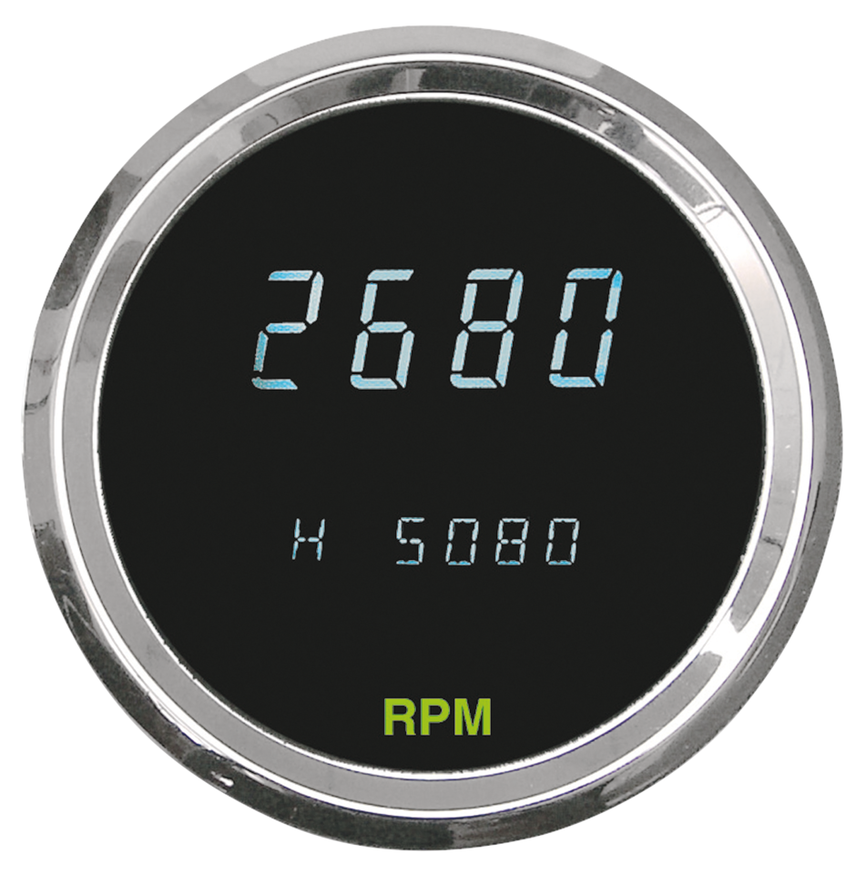 Dakota Digital Odyssey Round Digital Mini Meters by Dakota Digital – Gauges & Dashes