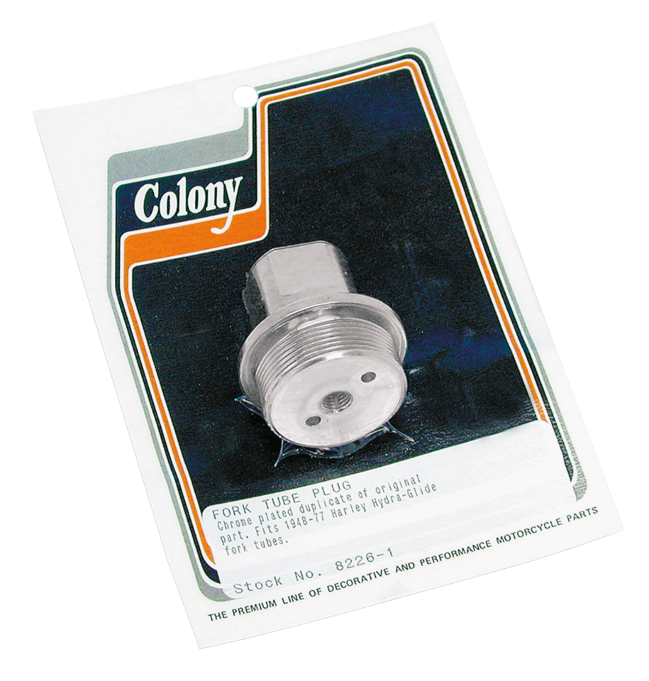 Colony Fork Tube Plugs for 41MM Forks – Front Forks