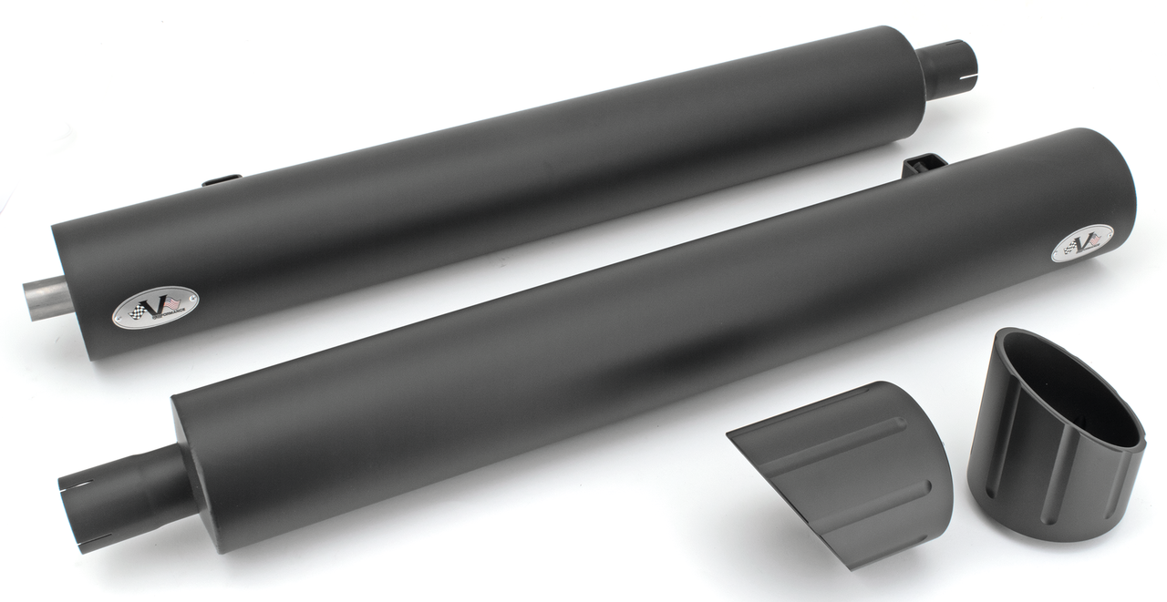 V-Performance Slip-On Mufflers for Indian Powerplus & Thunderstroke – Exhaust