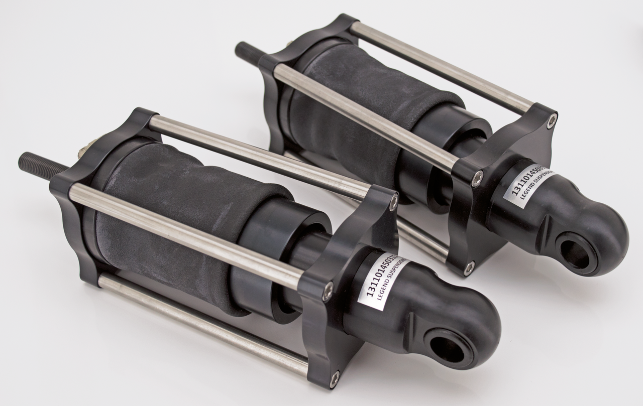 Legend "aero" Air Suspension for Softail – Frame & Rear Suspension