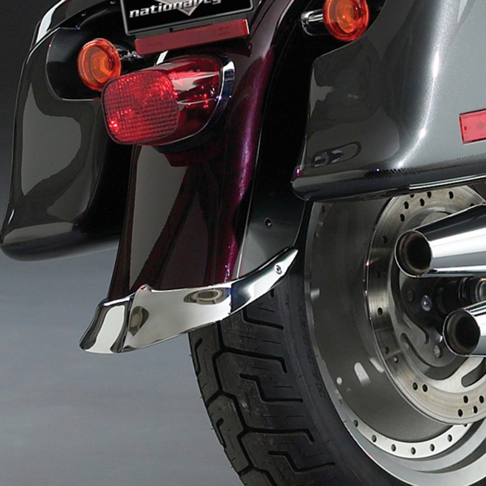 National Cycle Chrome Cast Fender Tips – Fender & Struts