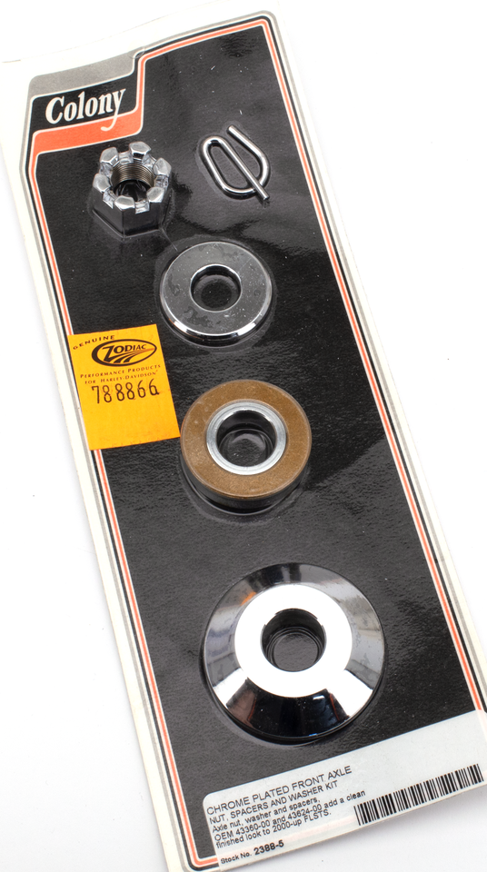 Colony Axle Spacer Kits for Softail – Wheel & Tire