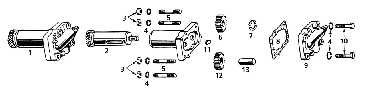 Samwel Supplies Oil & Scavenger Pump on Side Valve Models – Engine