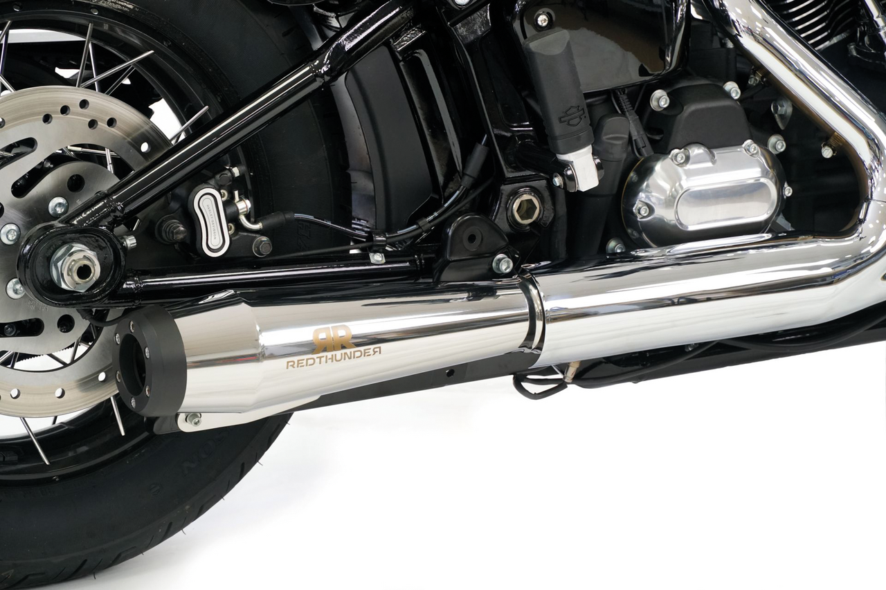 Redthunder Slip-On Mufflers for Milwaukee Eight Softail – Exhaust