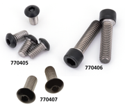 Screws4Bikes Black Stainless Steel Headlight Screws – Electric & Light