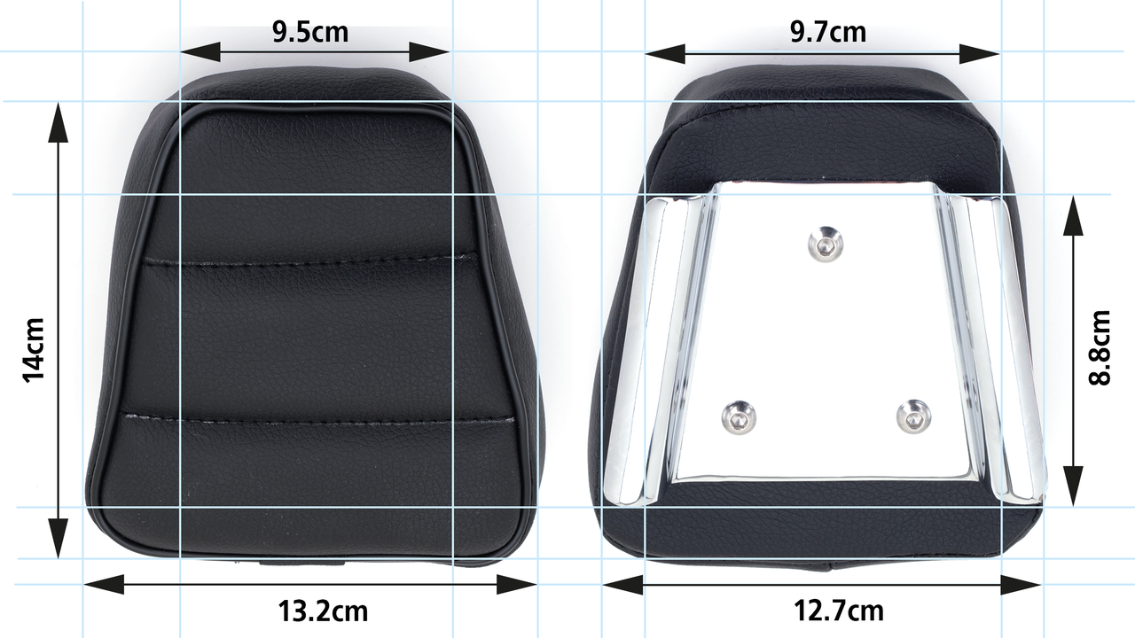 V-Twin Sissy Bar Pads – Seat