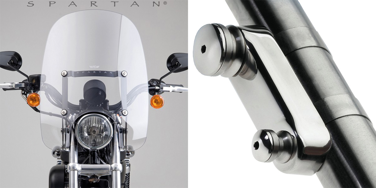National Cycle Spartan Quick-Release Windshields