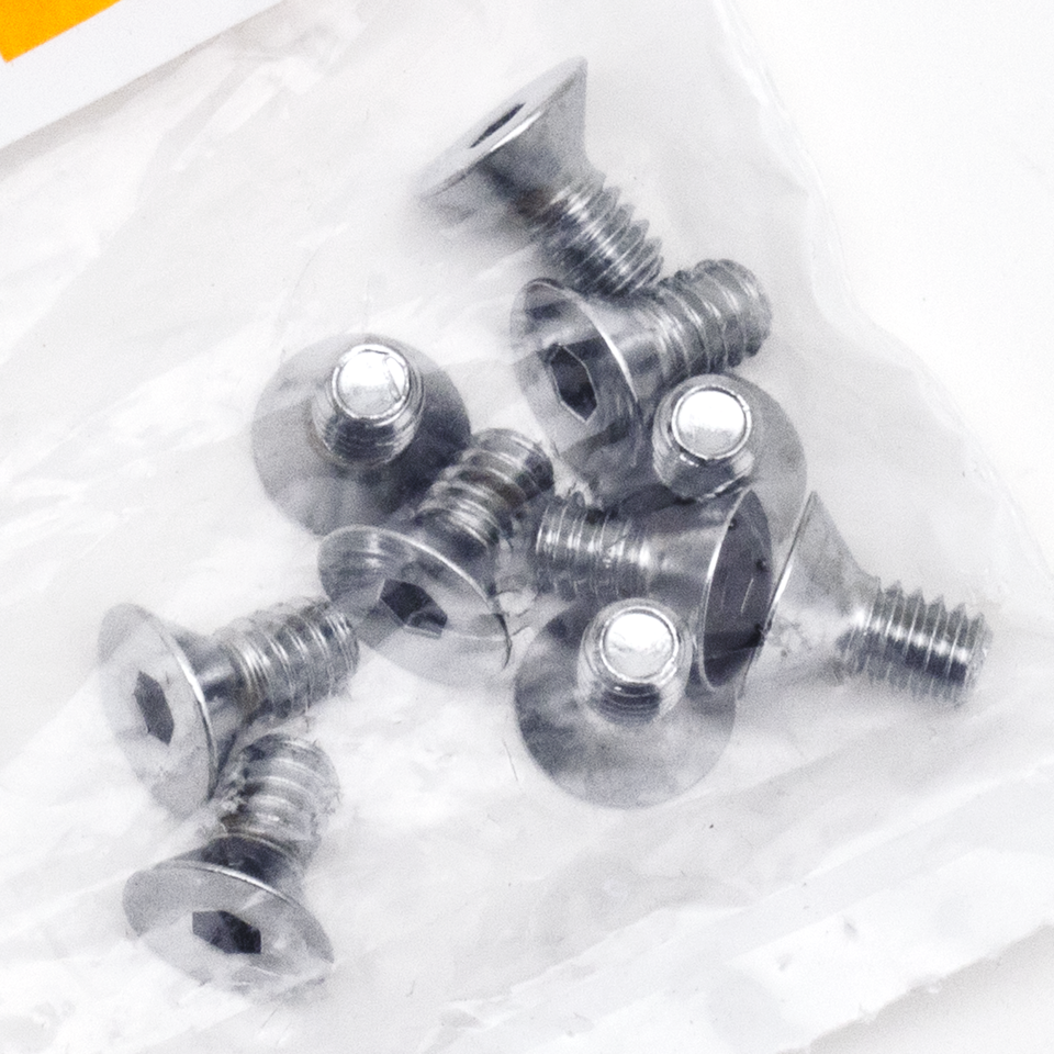 Midwest Acorn Nut Company Chrome Plated Counter Sunk Flat Head Socket Screws – Hardware