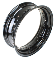 V-Twin Black Stock Replacement Drop Center Rims – Wheel & Tire