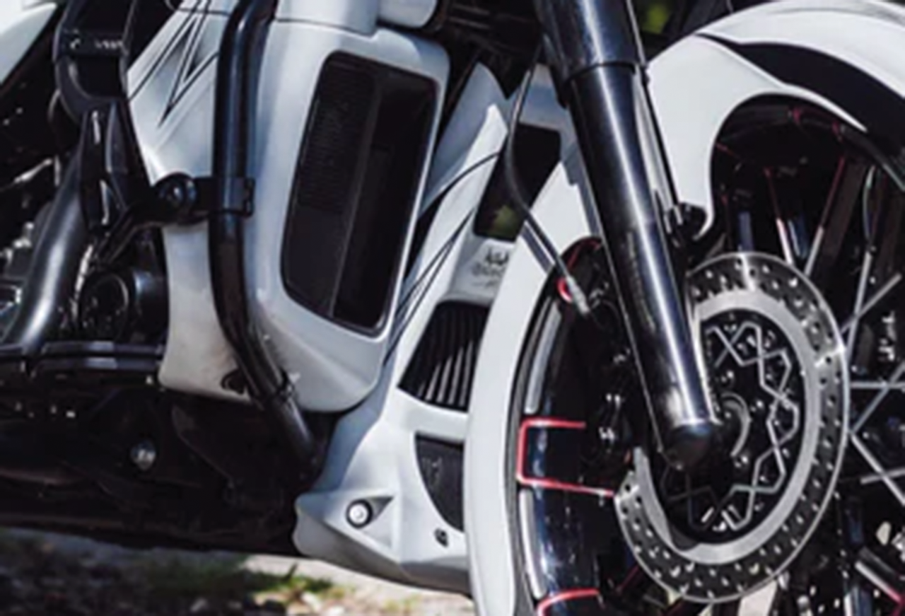 Tommy & Sons Chin Spoiler for Milwaukee Eight Touring – Frame & Rear Suspension