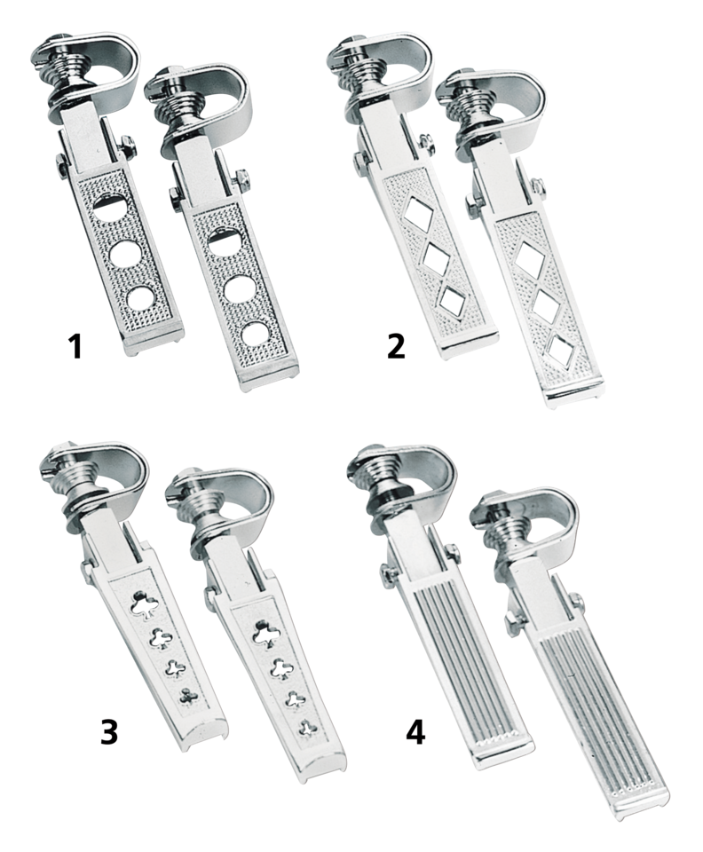Zodiac Folding Custom-Pegs with Clamp – Foot Control