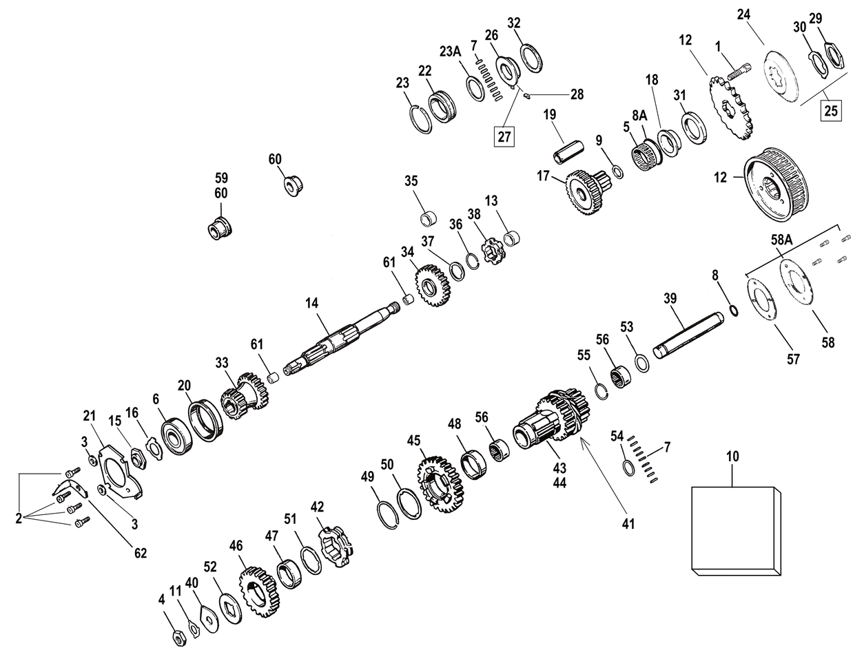 Colony SAE Size Zinc Plated Hardware