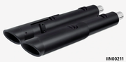 Freedom Performance Exhaust 4 1/2" Two-Step Slip-Ons for Indian Powerplus & Thunderstroke