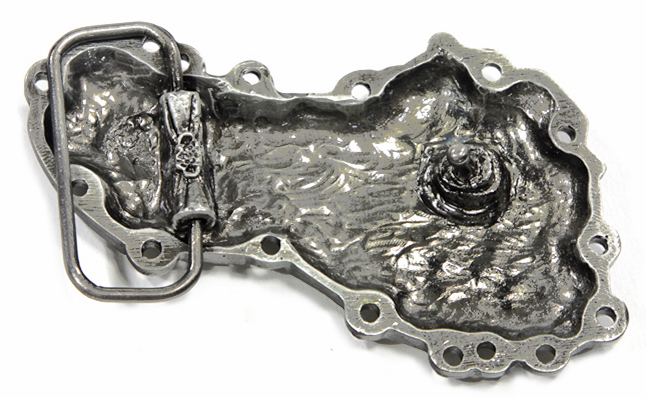 V-Twin Cam Cover Style Belt Buckle – Helmets