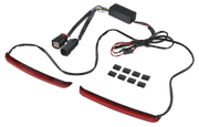 Zodiac Hard Bag Sequential Rear Lights – Electric & Light