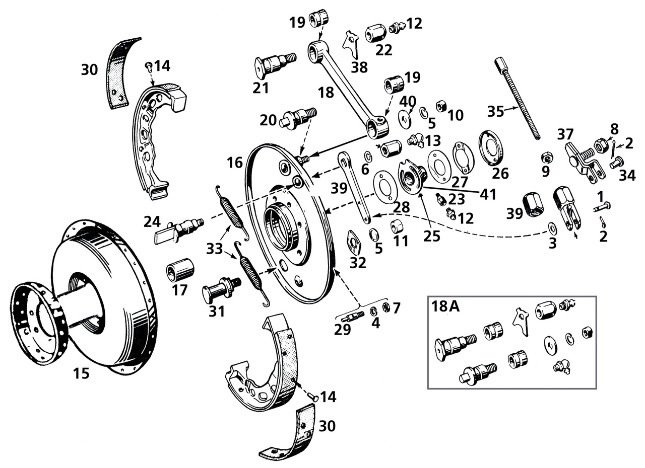 V-Twin Front Brake 45CI Models