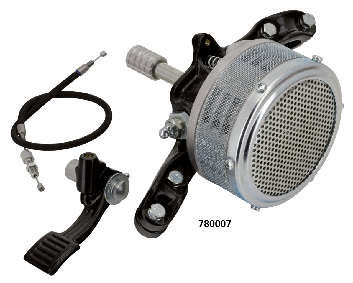 Samwel Supplies 1936 Style Rear Wheel Sirens for Swingarm, Softail and Hardtail – Electric & Light