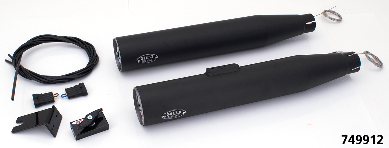 Mcj Adjustable Exhausts for Twin Cam Softail