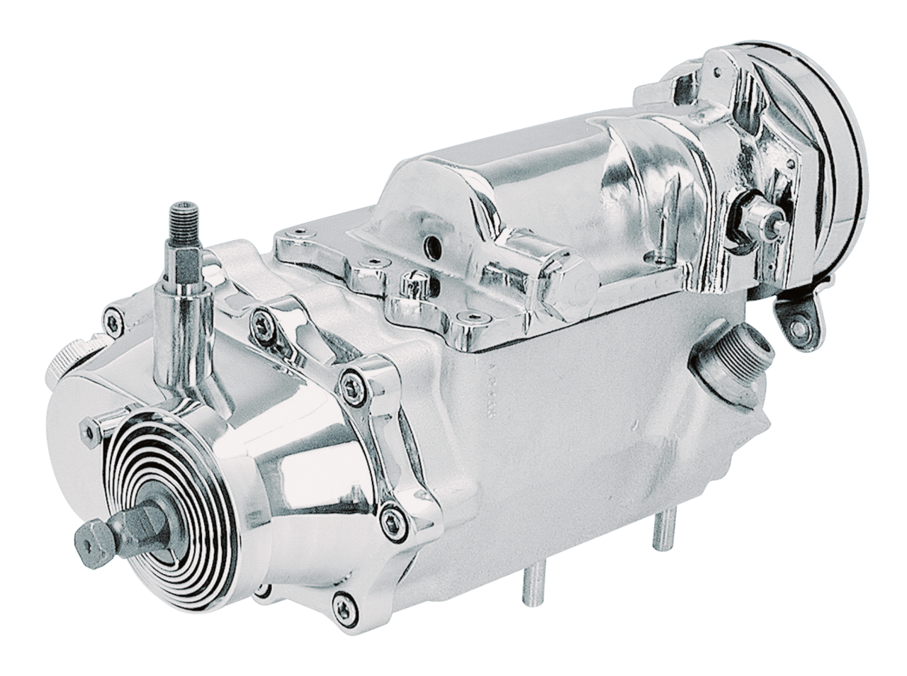 V-Twin Complete Close Ratio 4 Speed Transmission with Kick Starter