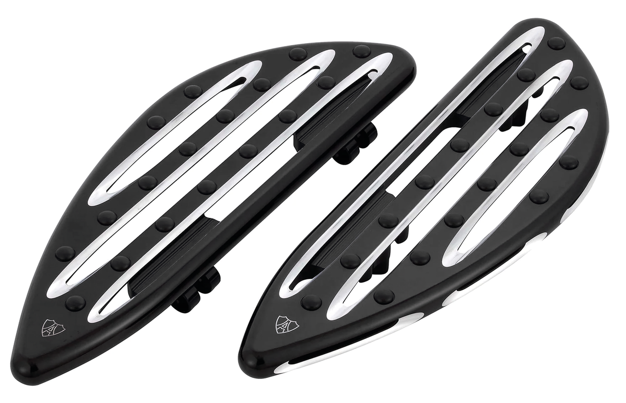 Arlen Ness Floorboards for Heavyweight Indian – Foot Control