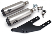 V-Performance Slip-On Mufflers for Milwaukee Eight Softail – Exhaust