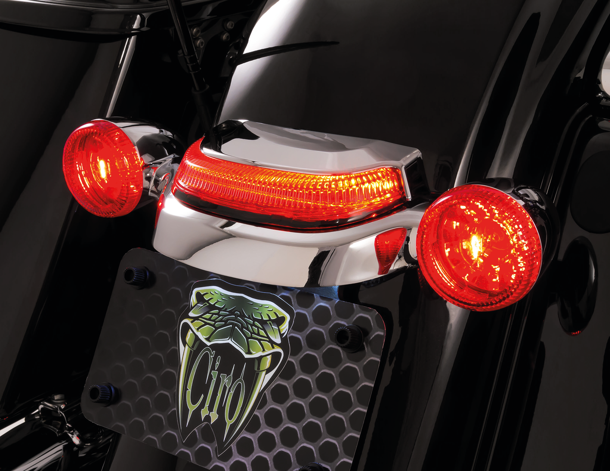 Ciro Crown Taillight for Touring – Electric & Light