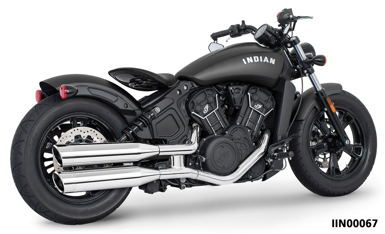 Freedom Performance Exhaust 4" Slip-Ons for Indian Scout 2015-2024