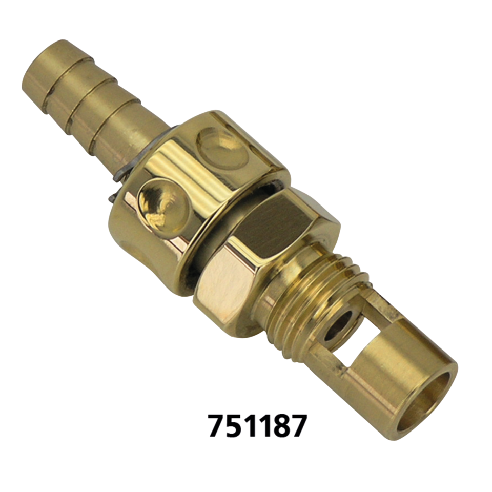 Kustom Tech Carburetor Mounted Fuel Valve for S&S Carburetors – Gas- & Oil Tank