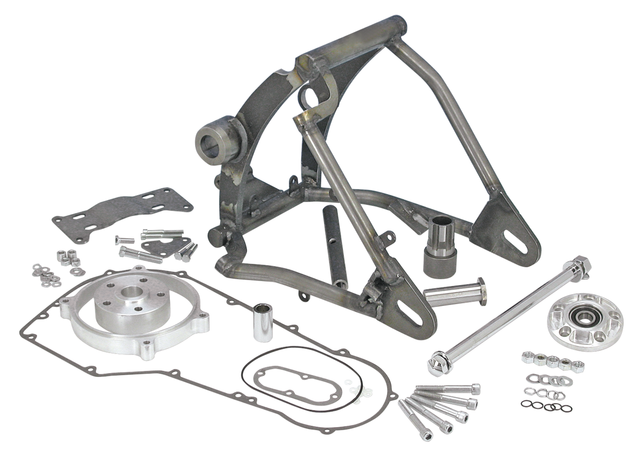 Zodiac "wide-Ass" Swingarm Kit for Late 1987-1999 Evolution Softail – Frame & Rear Suspension