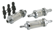 Zodiac Chrome See-Through Fuel Filter – Gas- & Oil Tank