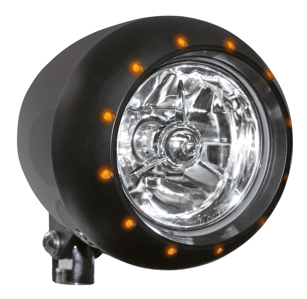 Rivera Primo 5 3/4" Alien Black Headlight – Electric & Light