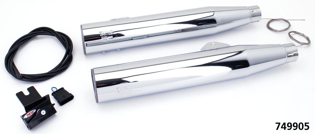 Mcj Adjustable Exhausts for Dyna