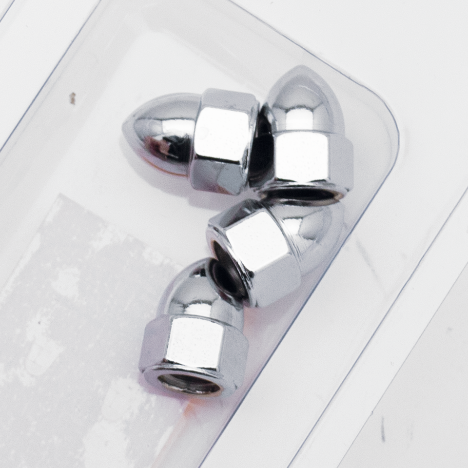 Midwest Acorn Nut Company Show-Chrome Acorn Style Nuts – Hardware