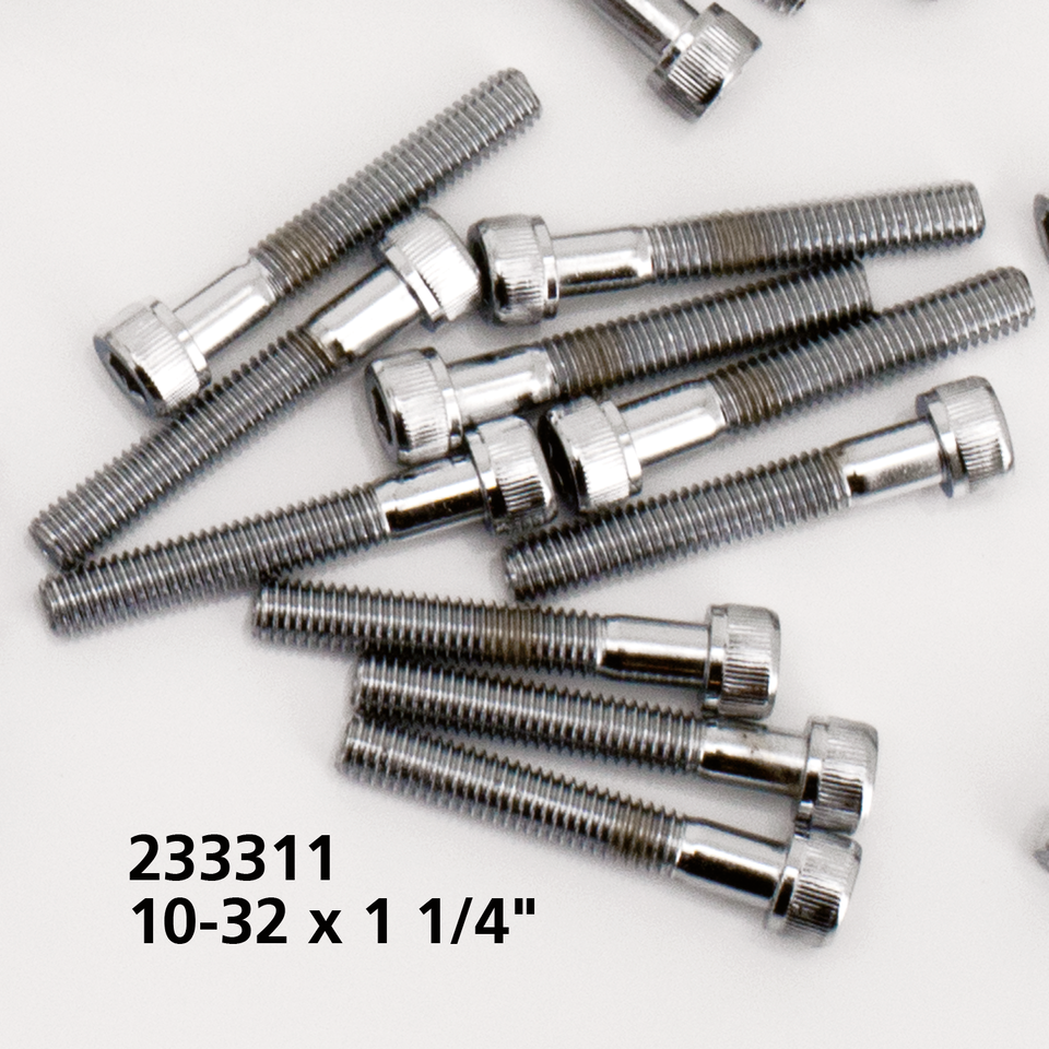 Midwest Acorn Nut Company Chrome Plated Allen Head Screws Assortment – Hardware