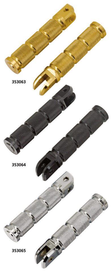 Zodiac Driver Foot Pegs for Milwaukee Eight Softail – Foot Control